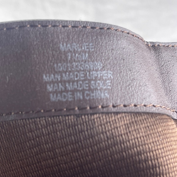 Style & Co Women’s Marlies Brown Leather Boots - Picture 10 of 10